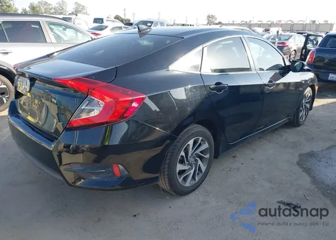 2018 Honda Civic Ex from USA, damaged, VIN 2HGFC2F76JH576823